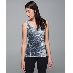 LULULEMON | Amala TankPretty Plume Angel Wing Black